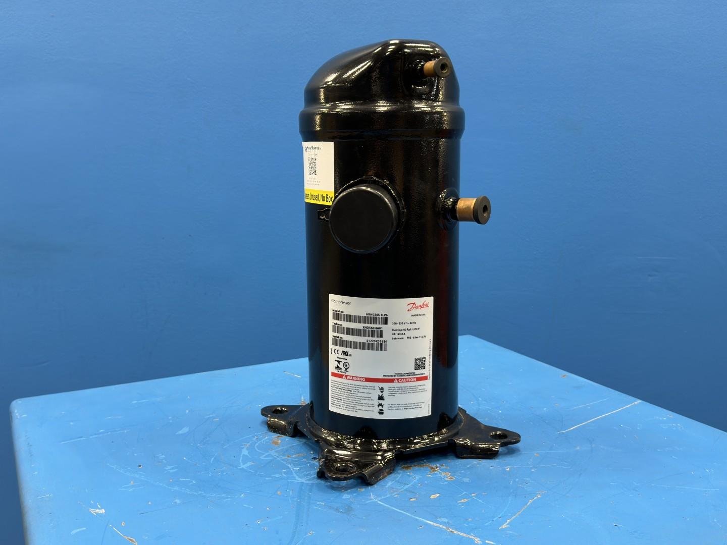 Danfoss Scroll Compressor 4.7 Ton 56,000 BTU HRH056U1LP6 208-230V 1 Phase R410A