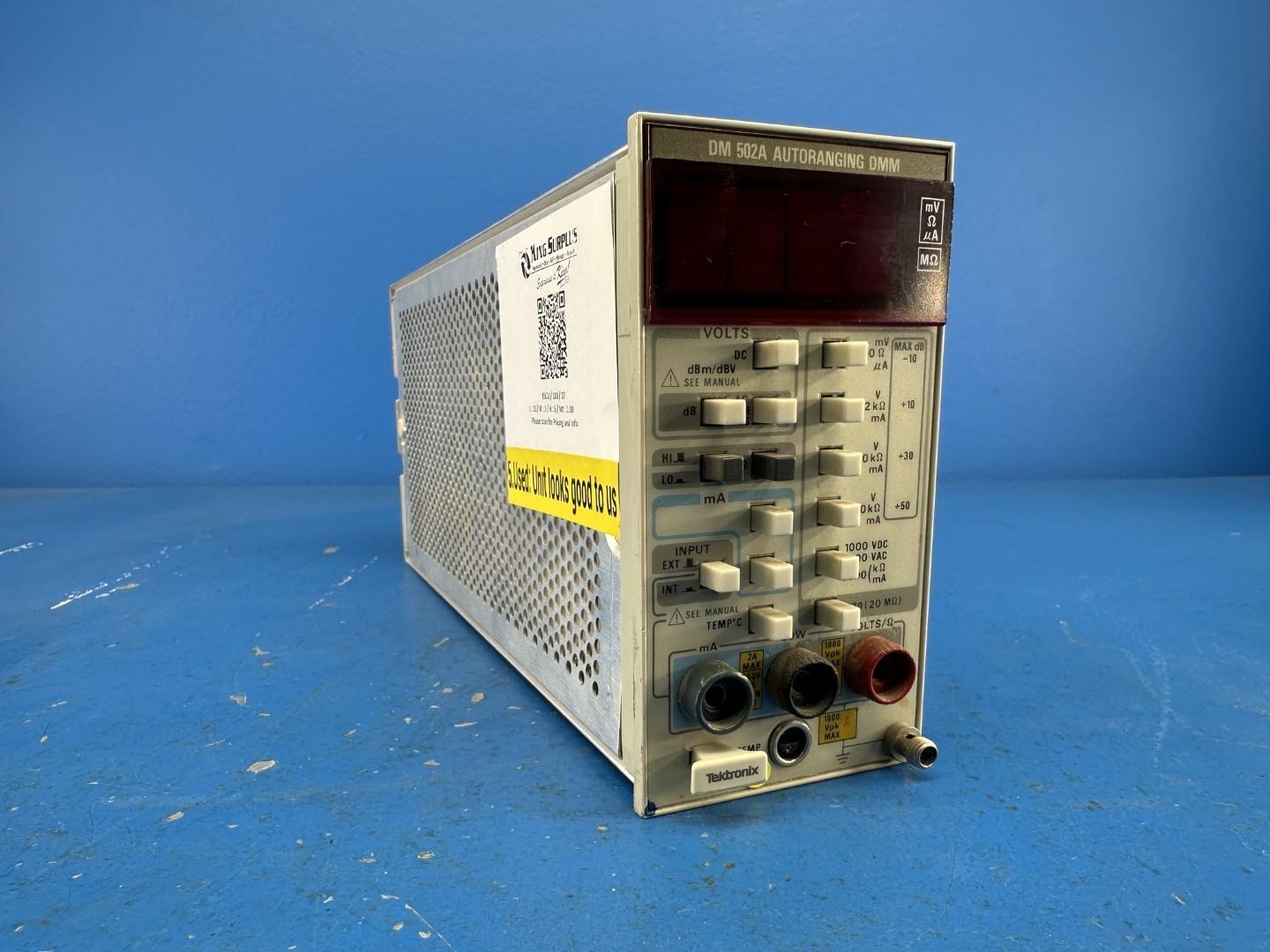TEKTRONIX DM502A AUTORANGING Digital Multimeter