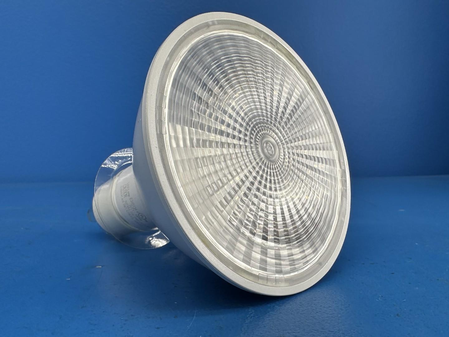 Green Creative 17PAR38DIM/927NF25/GU24 17W PAR38 LED Lamp, 1400 Lumens, 2700K, 25 Degree, GU24, 120V, Dimmable