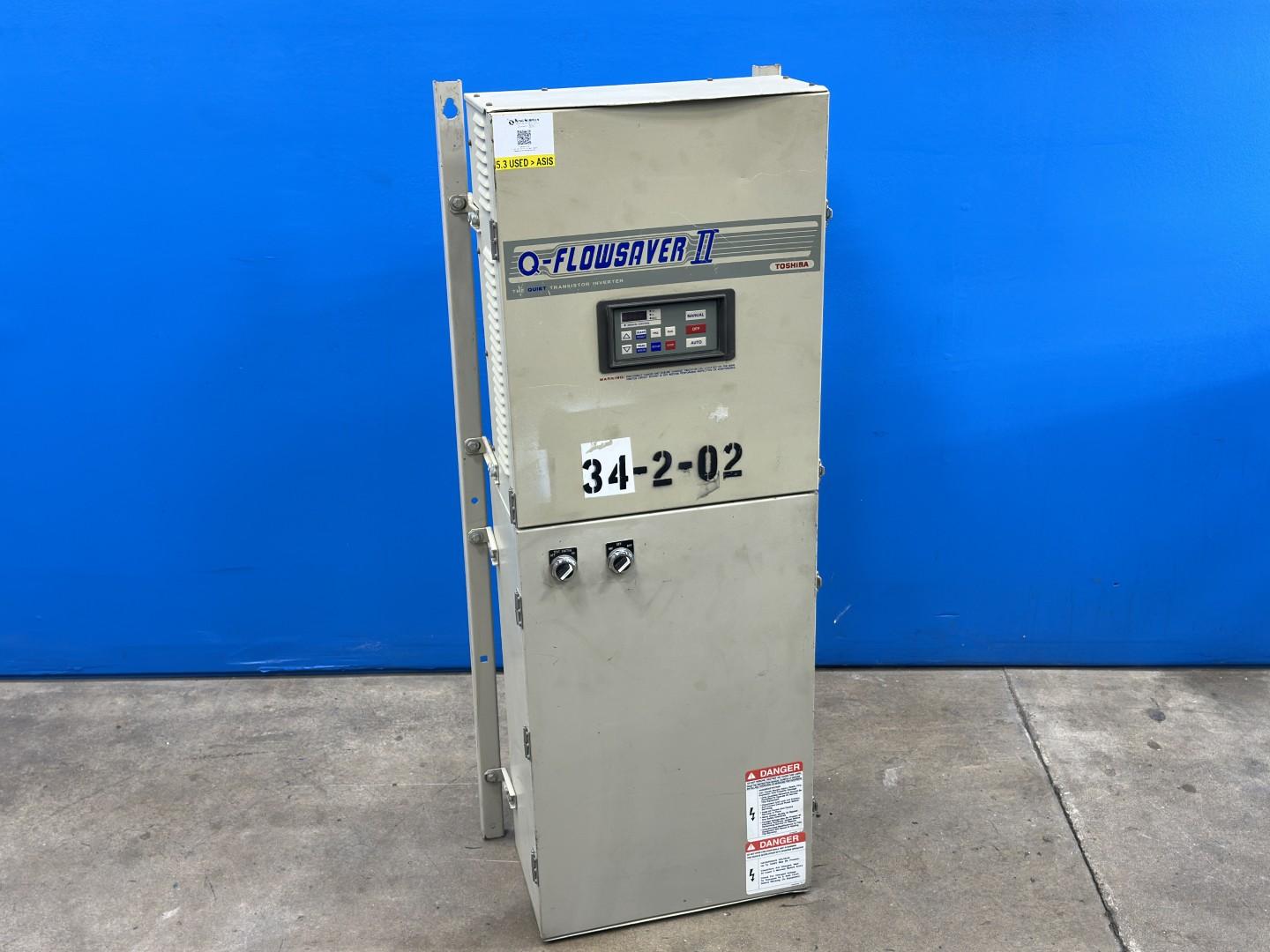 Variable Frequency Drive 25 HP Toshiba Q-Flowsaver II FLOWQ2U4270 460V 3-Phase Enclosed VFD 27kVA 40A