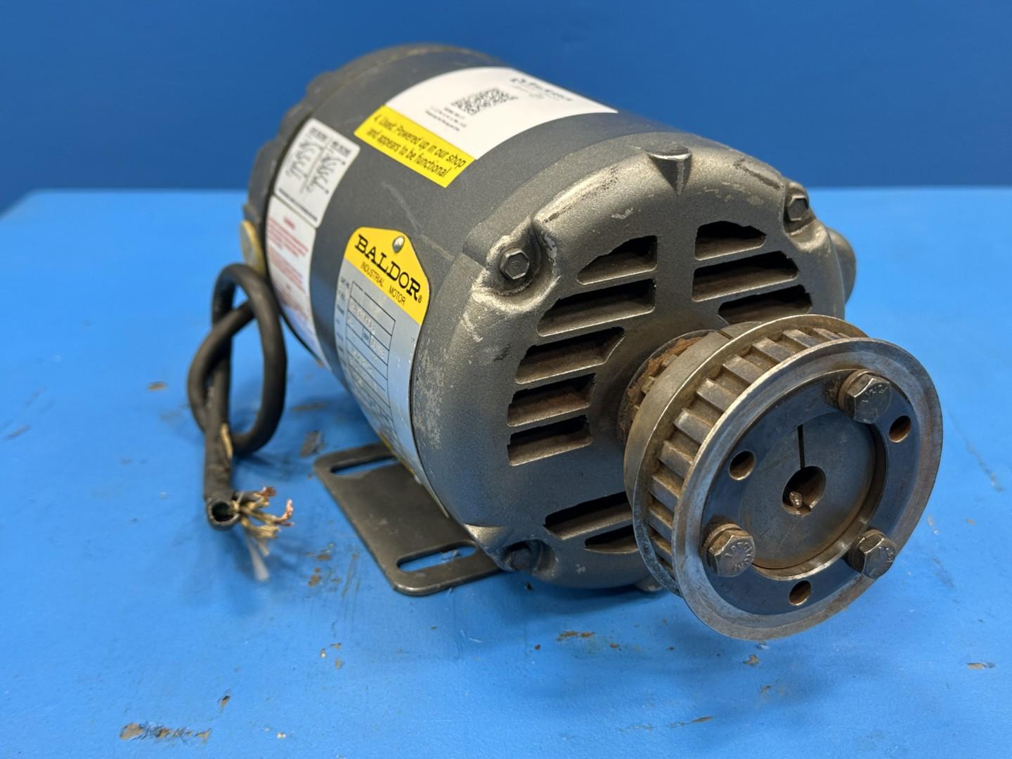 1/6 HP 1725 RPM 115/208-230V Single-Phase 48 Frame ODP Motor Baldor 34P86W203