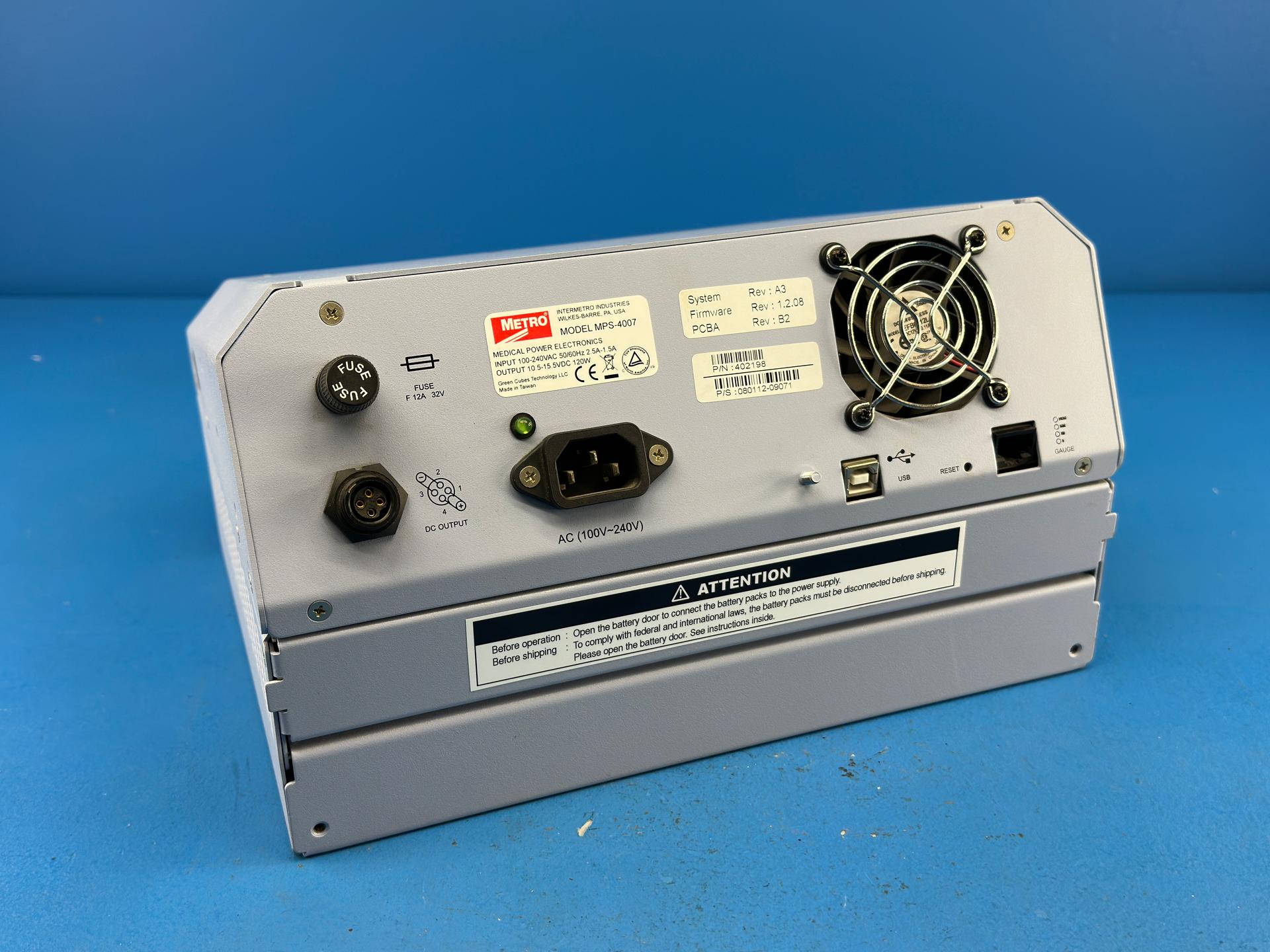 Intremetro MPS-4007 Medical Power Supply 100-240VAC 2.5A-1.5A