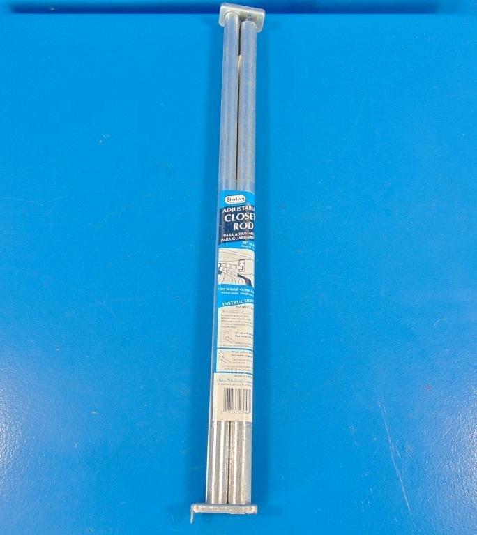Sterling Hardware JOHN 30" to 48" CLOSET ROD ADJUSTABLE