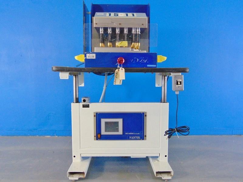 Extol BT1200 / 6Z086 InfraWeld plastic welder w/ 12 InfraStake & punch holders