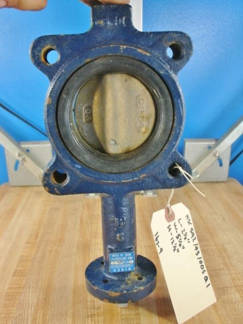 NIBCO N200235LH 3" Lug type Butterfly Valve 200PSI.