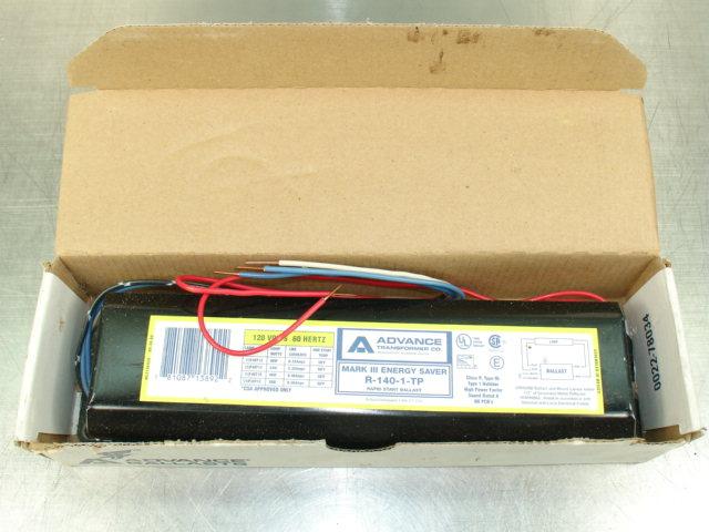 Advance R-140-1-TP Mark III Energy Saver Rapid Start Ballast