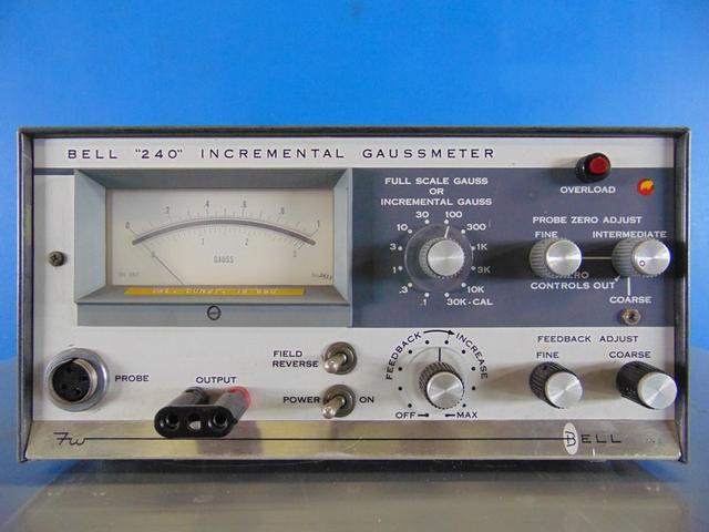 F. W. BELL "240" INCREMENTAL GAUSSMETER