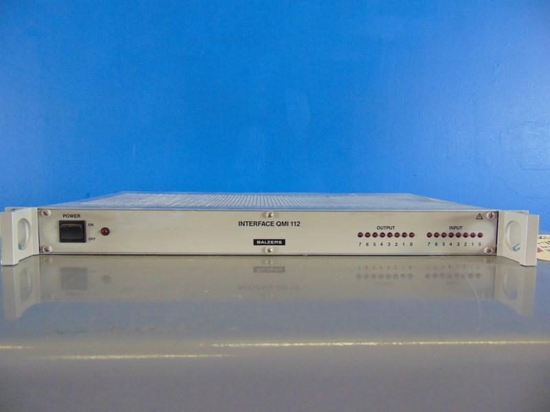 BALZERS QMI 112 QMS Interface Module 115V, Single-Phase