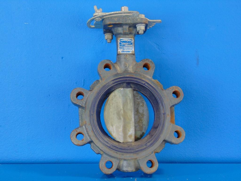 Nibco NL082 LD2000 200 PSI 5"Lug Style Butterfly Valve No Handle