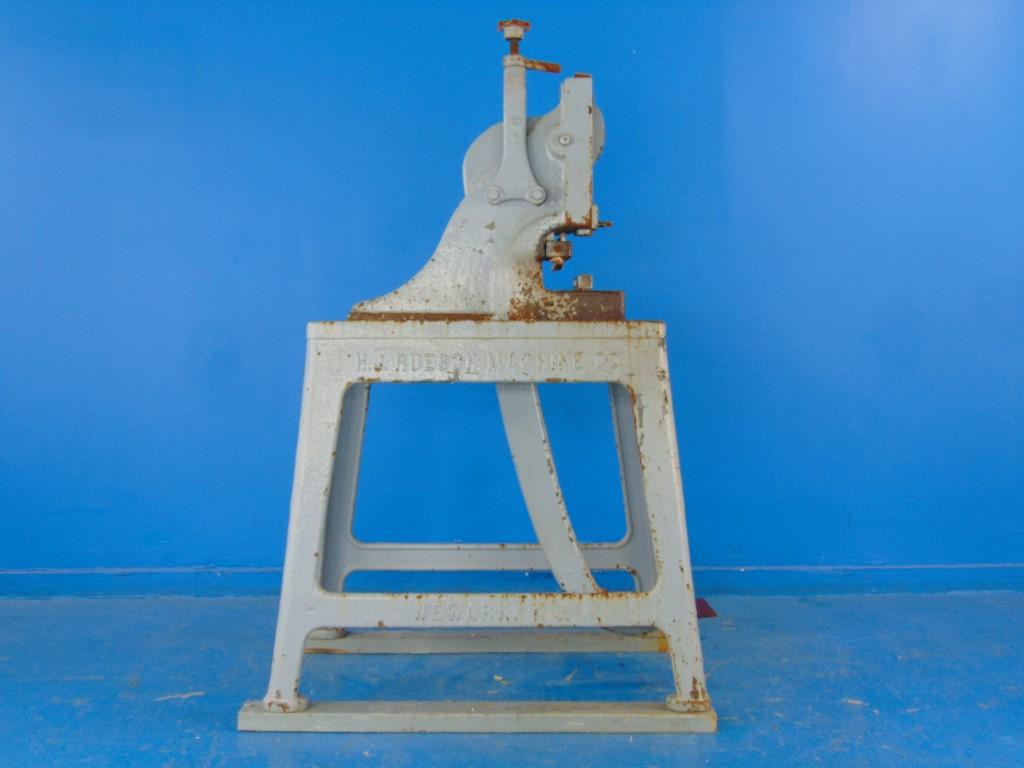 H.J Ruesch Machine Co. NO7 Type 7-Ton Heavy Duty Foot Stamping Kick Press, NO 7, Jewelry