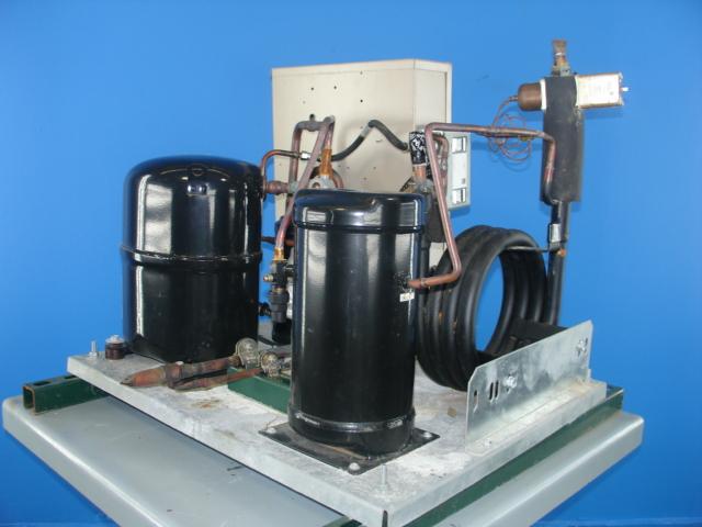 Water Cooled Refrigeration Condensing Unit Bohn Heatcraft HWN015X6C 1.5 HP R404A 208-230V 3 Phase Indoor