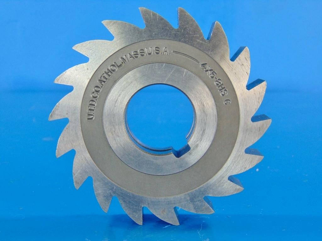 U.T.D.Co Athol HS G Cutter 4" x 5/8" | High-Speed Industrial Metal Cutting Tool