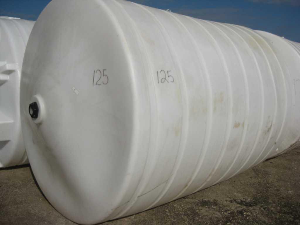 Enduraplas THC03000WH 3,000 Gallon Cone Bottom Storage Tank