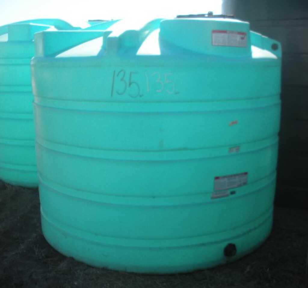 Enduraplas THV01350FG 1,350 GALLON FLAT BOTTOM STORAGE