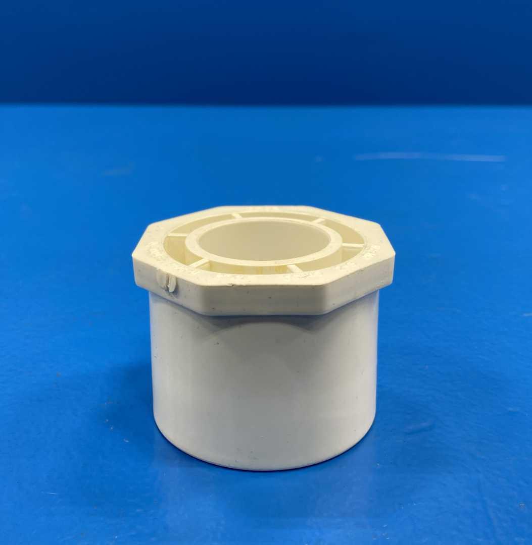 Streamline 437-249C 2" x 1" Schedule 40 PVC Reducer Bushing (Spigot x Slip)