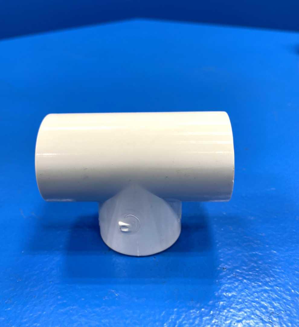 Foset PVC-763 (45422) 1" Schedule 40 PVC Single Tee