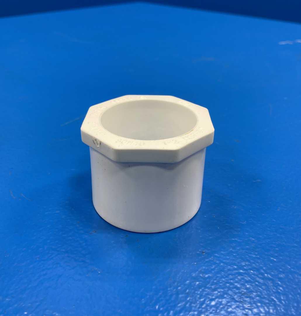 Streamline 437-251C 2" x 1-1/2" Schedule 40 PVC Reducer Bushing (Spigot x Slip)