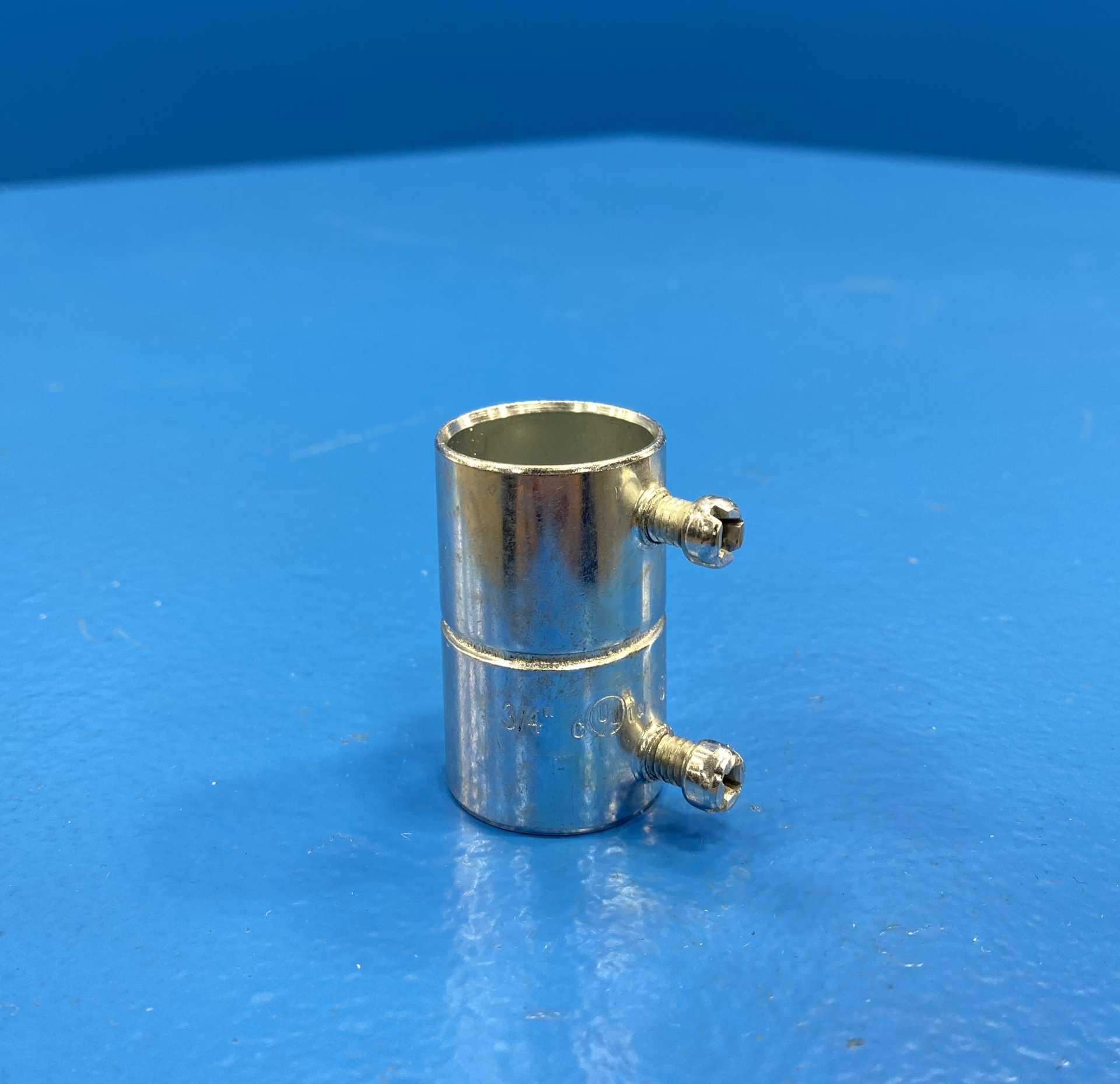 ANCLO CPA 34 3/4" Steel Tubular Set-Screw EMT Conduit Coupling, Lot of 10