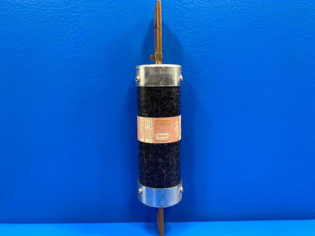 225 Amp Class RK5 Dual-Element Time Delay Fuse 600V Bussmann Fusetron FRS-R-225