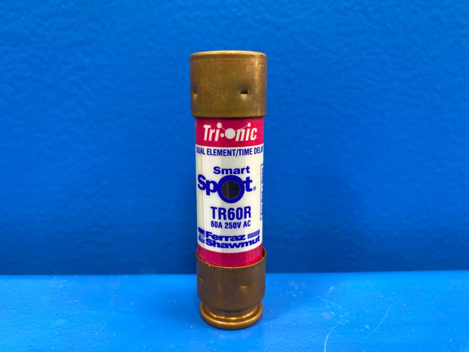 60 Amp Class RK5 Time Delay Fuse 250V Mersen Tri-Onic TR-60R