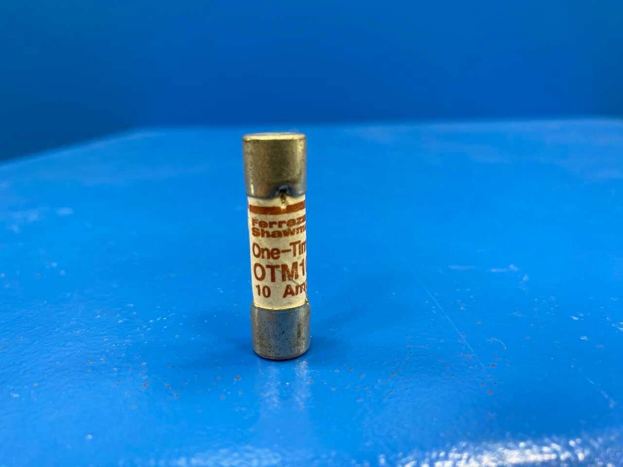 10 Amp Class K5 One-Time Midget Fuse 250V Mersen OTM-10