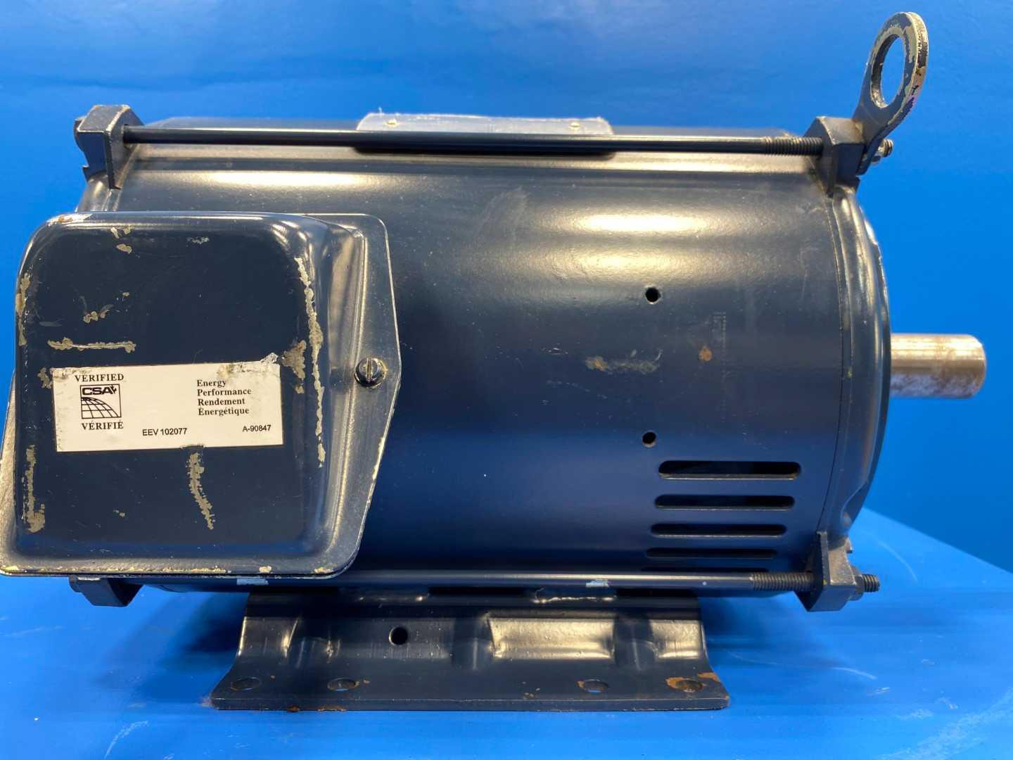 7.5 HP & 5 HP Electric Motor 1768/1475 RPM 3PH 208/230/460V 213T Frame ODP Marathon Globetrotter XYM 2131TTDB6026 60/50Hz