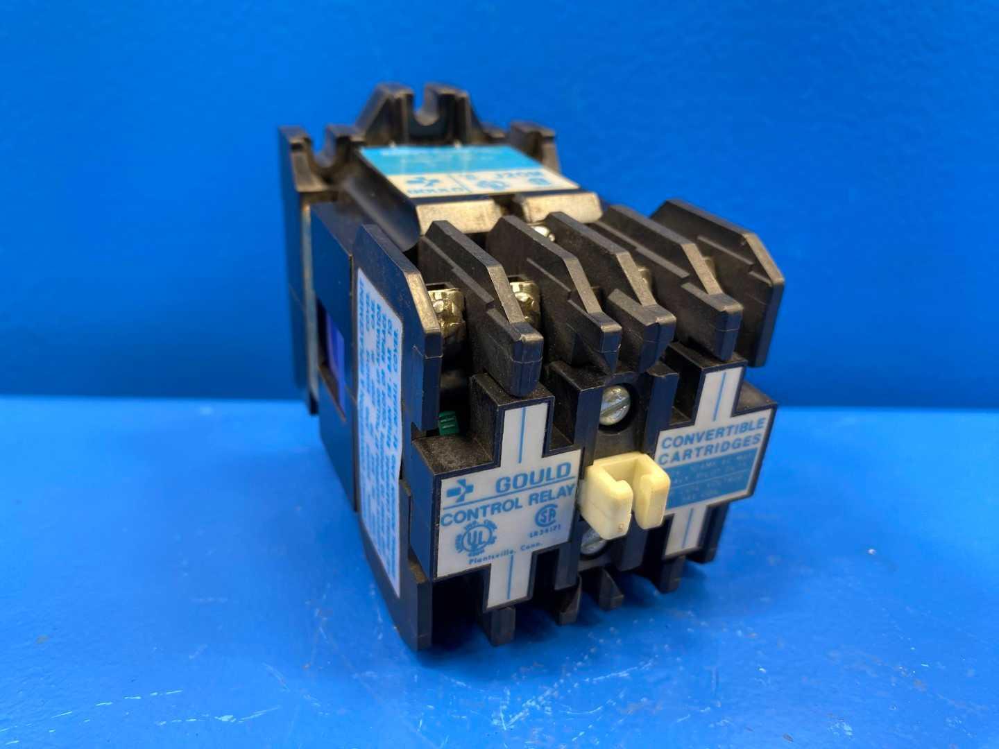 Gould Block 300v And 600v For Control Relay