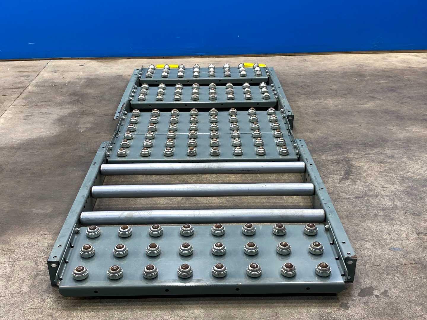 Hytrol Hytrol Ball Transfer Belt with Rollers Table 94" long x 36" wide