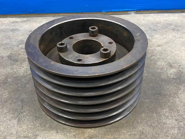 TB Woods 8V1326F V-Belt Pulley - 8V Belt Section, 6 Groove, 13.2 O.D., QD Bushed, F Series Bushing, Cast Iron
