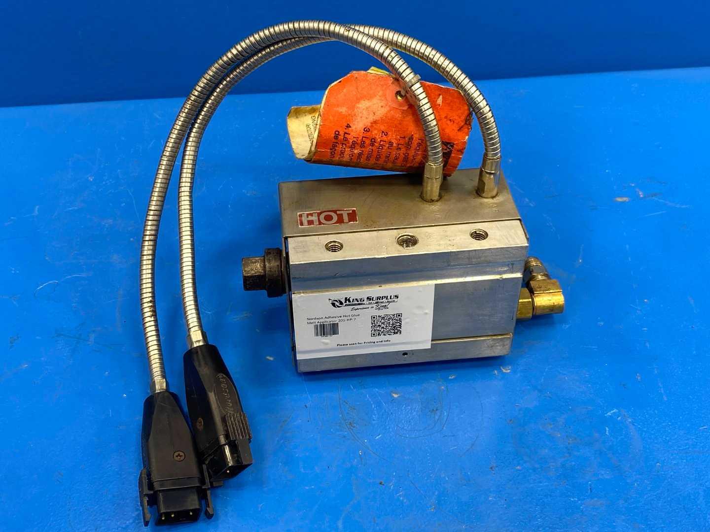 Nordson 201-HP-7 Adhesive Hot Glue Melt Applicator (H201)