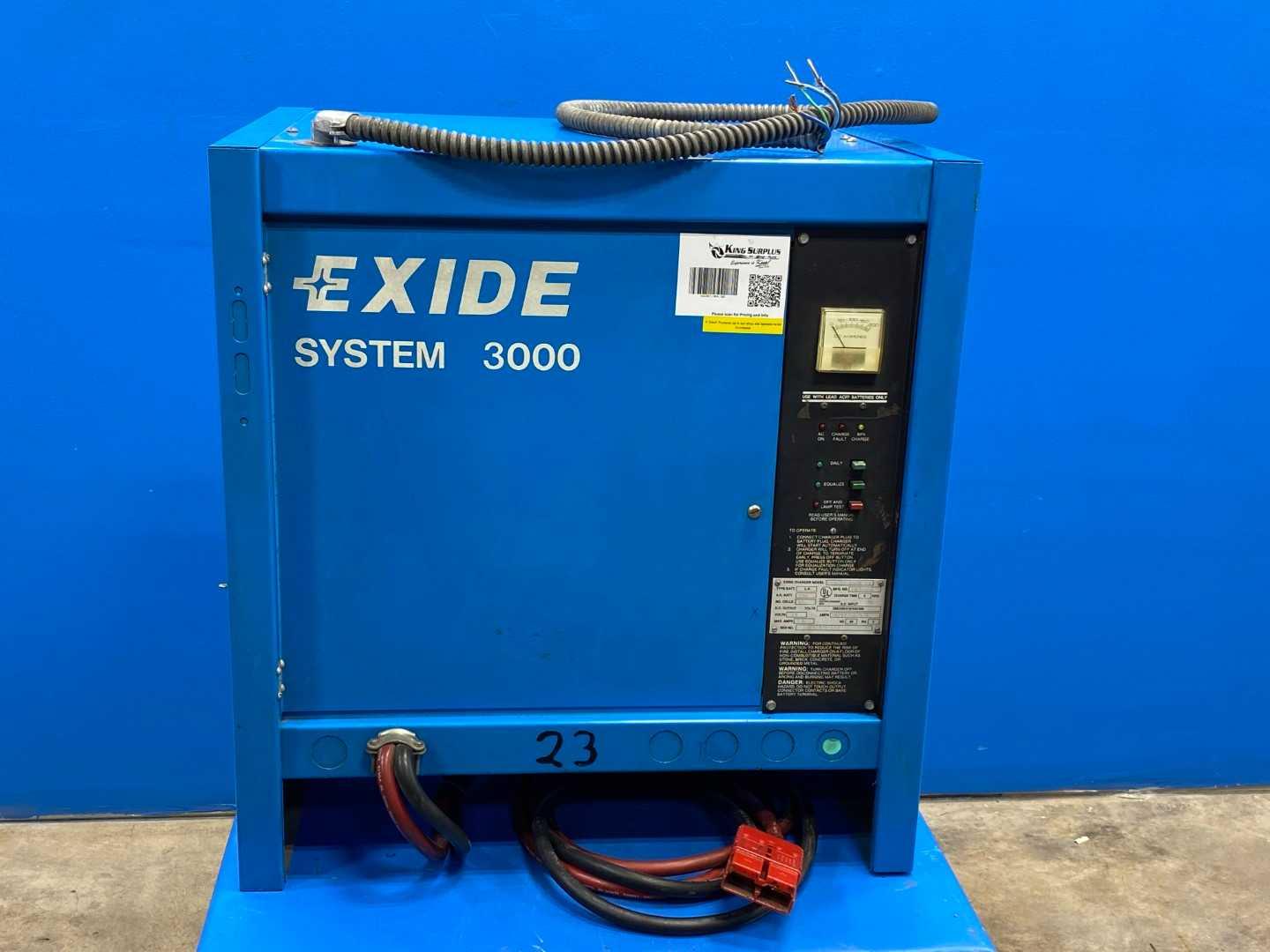 Exide ES3-12-850B 03 System 3000 FS3-12-850B 03 Battery Charger