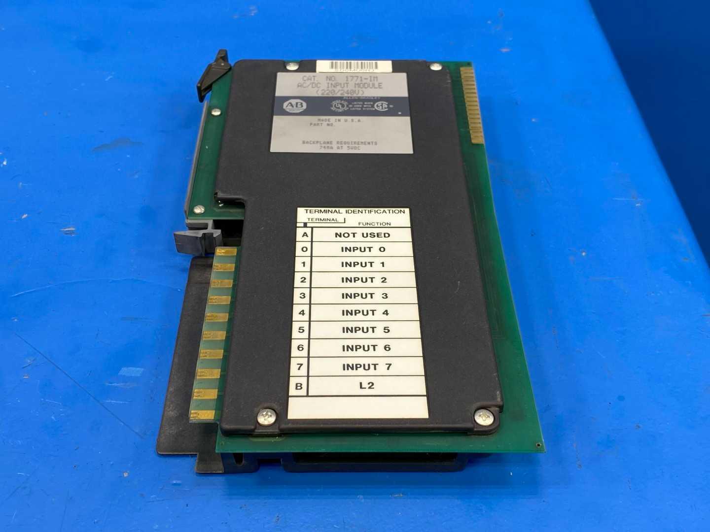 Allen-Bradley 1771-IM AC/DC Input Module (220/240V)