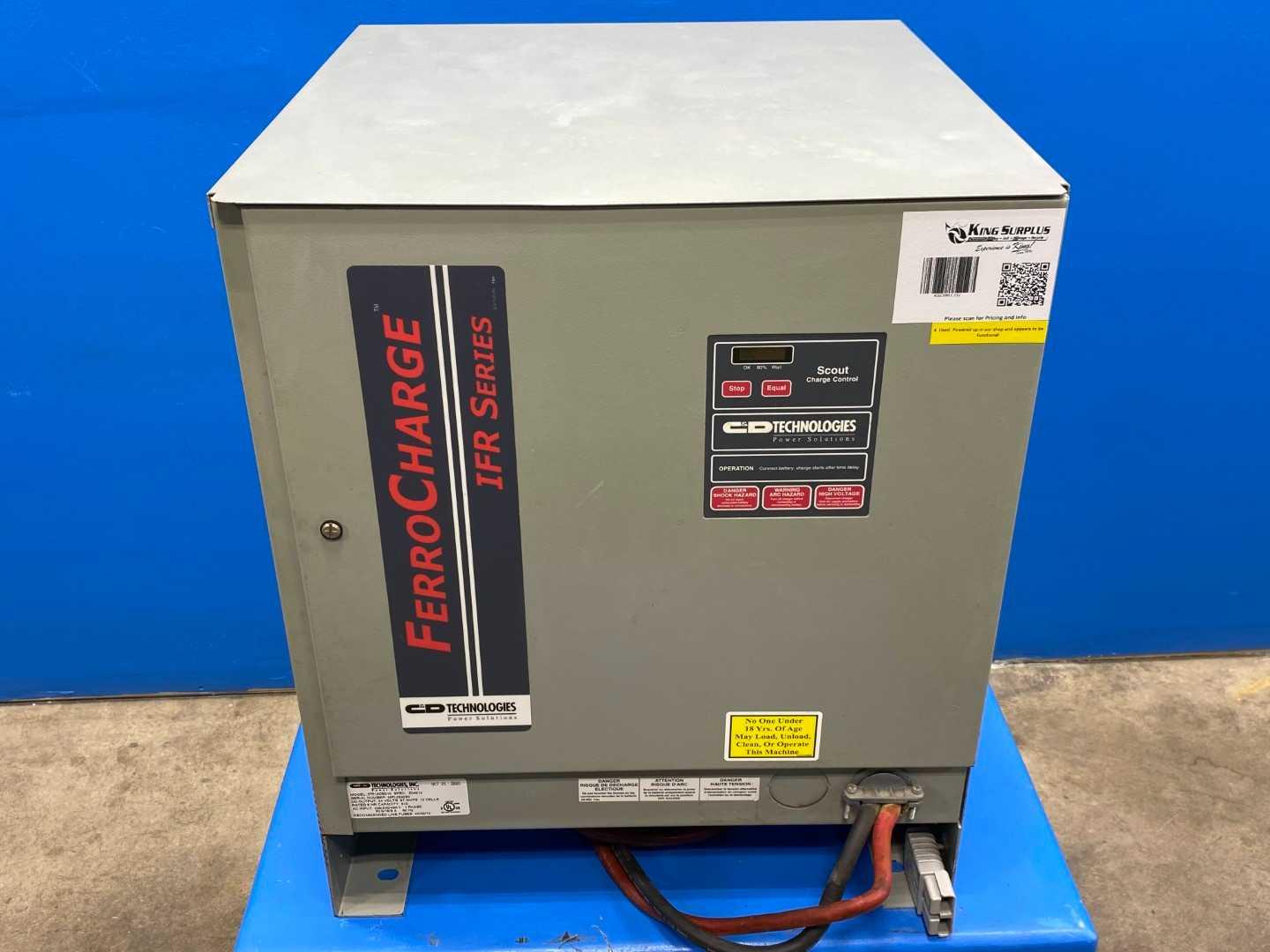 Ferro Charger IFR12CE510 C&D Technologies FerroCharger Series 24 Volt Battery