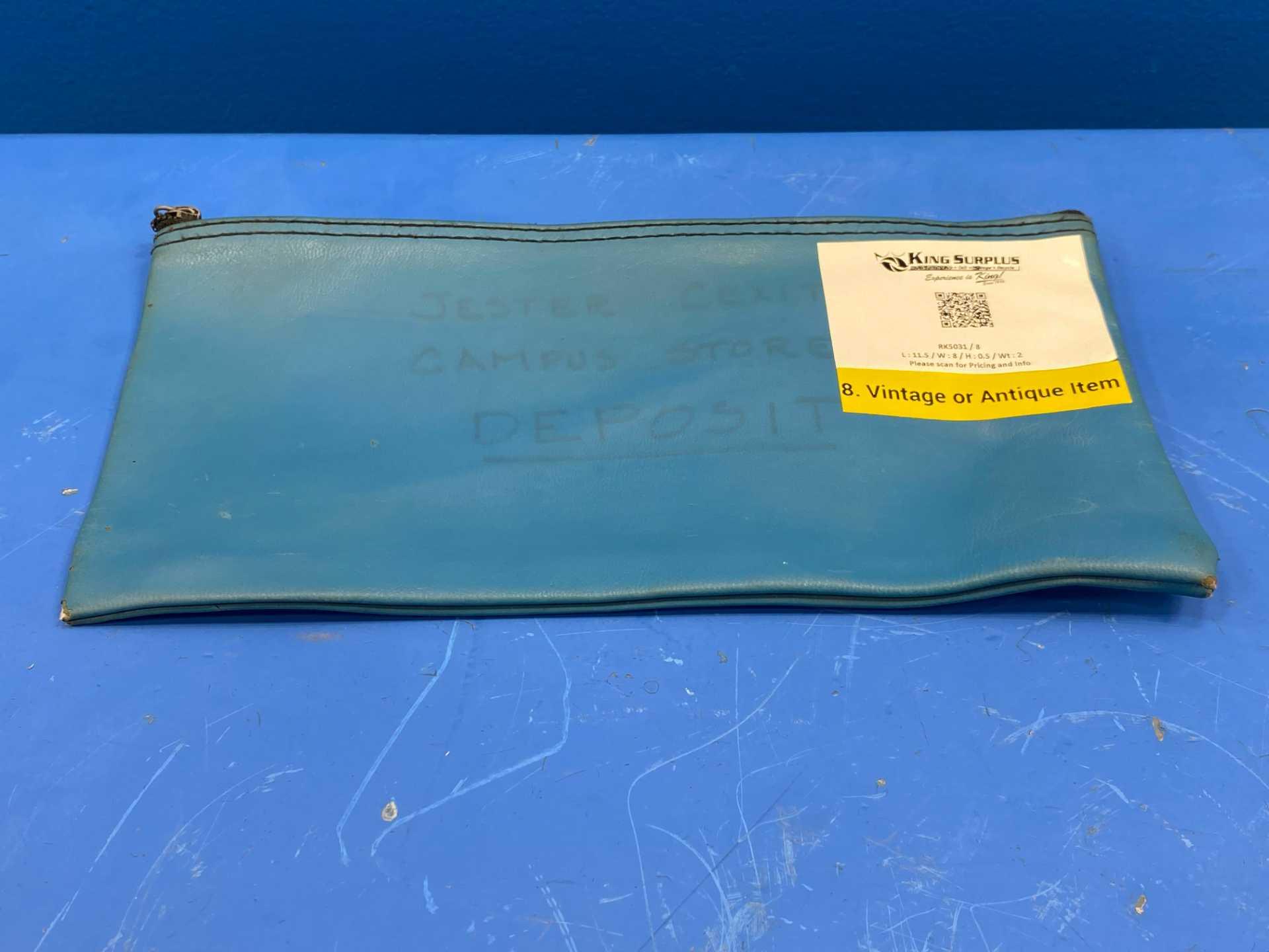Major Metalfab Co. 6"x11" Co. 6"x11" Vintage Teal Bank Bag