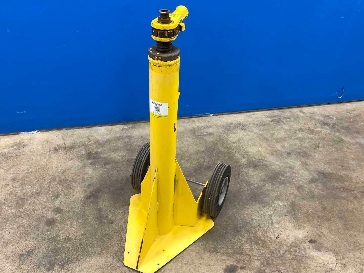 Vestil MFG Co SP-TOP-R Steel Ratchet Trailer Stabilizing Jack 100,000 lbs Capacity