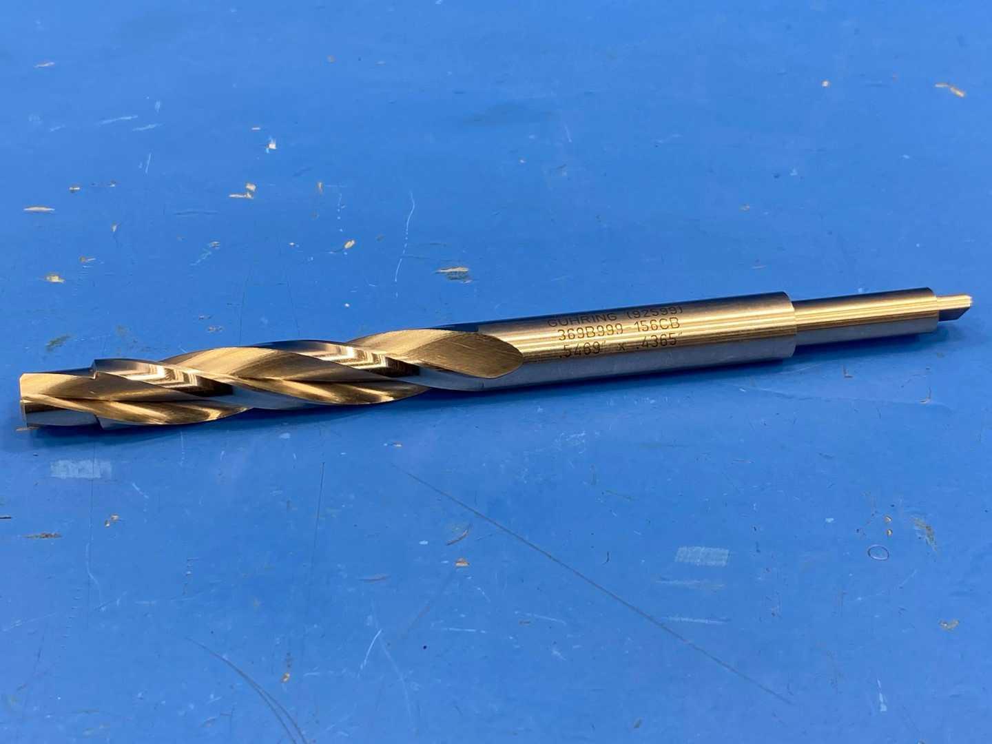 Guhring spiral Reamer .5469"x 4365"  (92599)