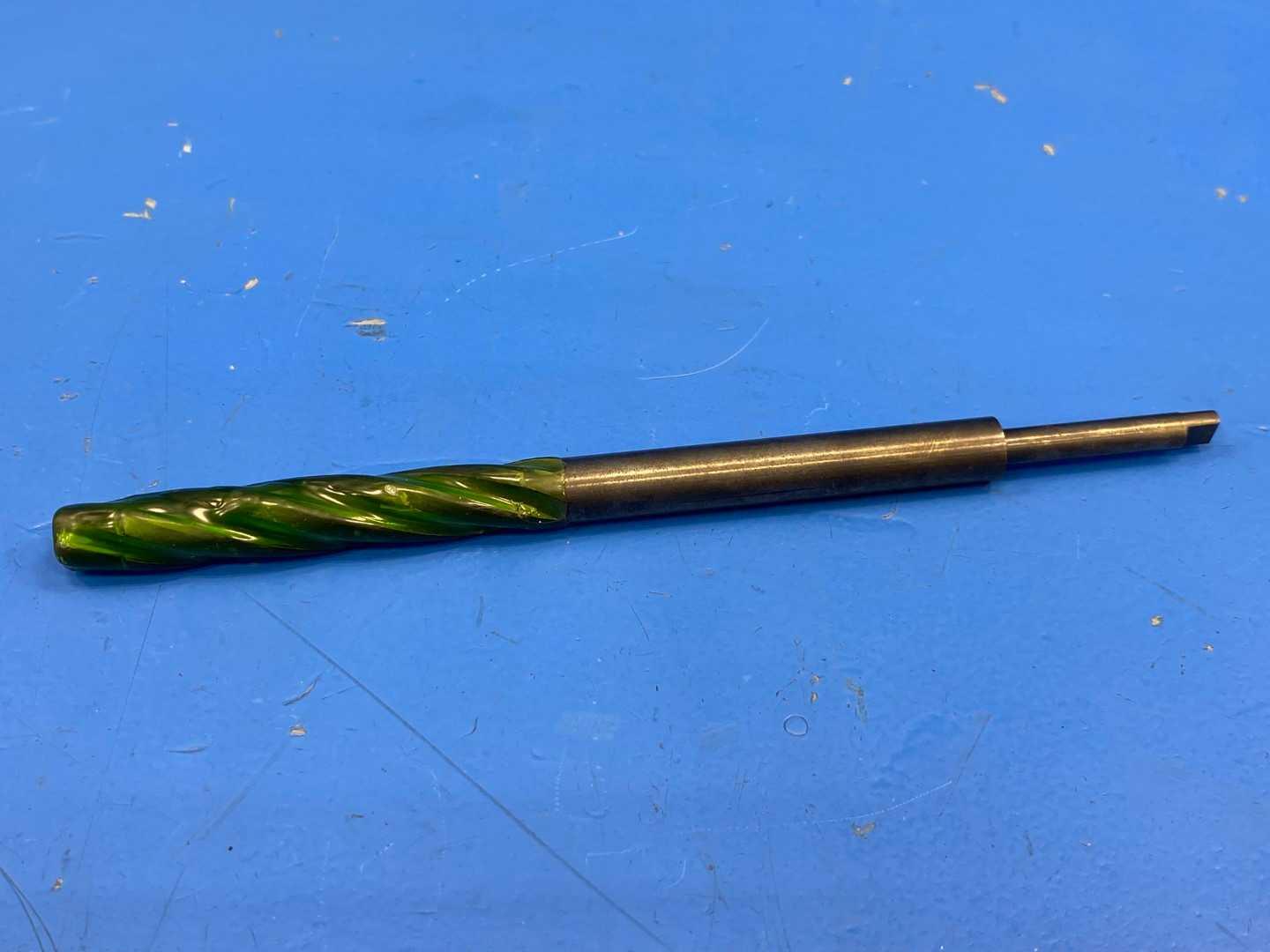 HSS Piloted Chucking Reamer 7/16" .4375 x .3740 Pilot, Spiral Flute 7-1/2" Aircraft Reamer 999-069CB