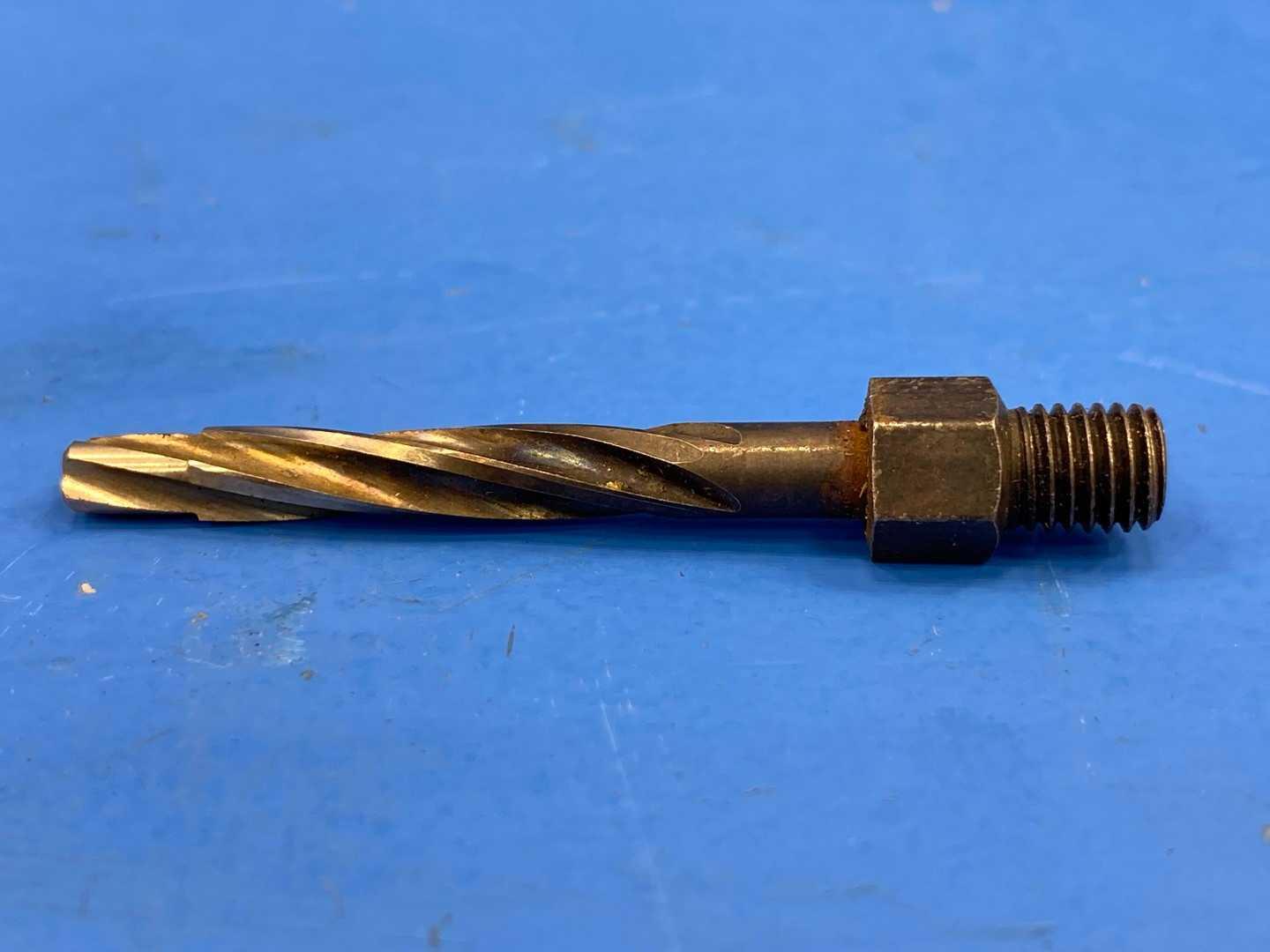 HSS Spiral Flute Reamer .1041" Diameter x 2-1/8" Long, Used Machine Chucking Reamer