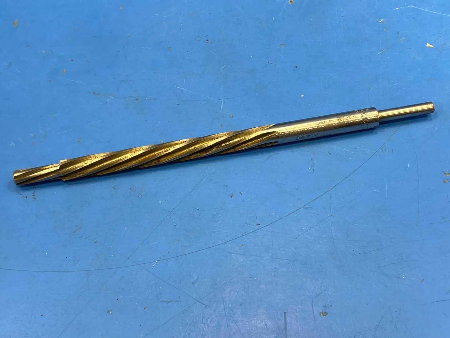 7/16″ TAPER SHANK BRIDGE REAMER 8-3/4" Long