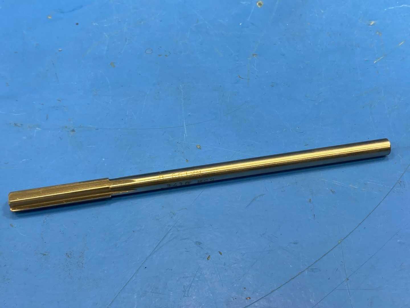 L&I  0 .3410" HSS Chucking Reamer  6" Long