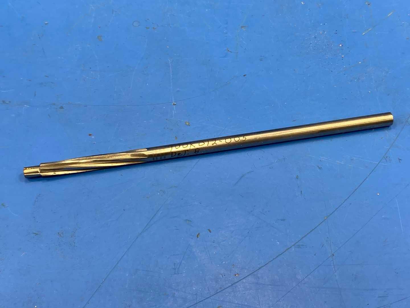  0.2344" OD HSS REAMER SPIRAL  6" Long