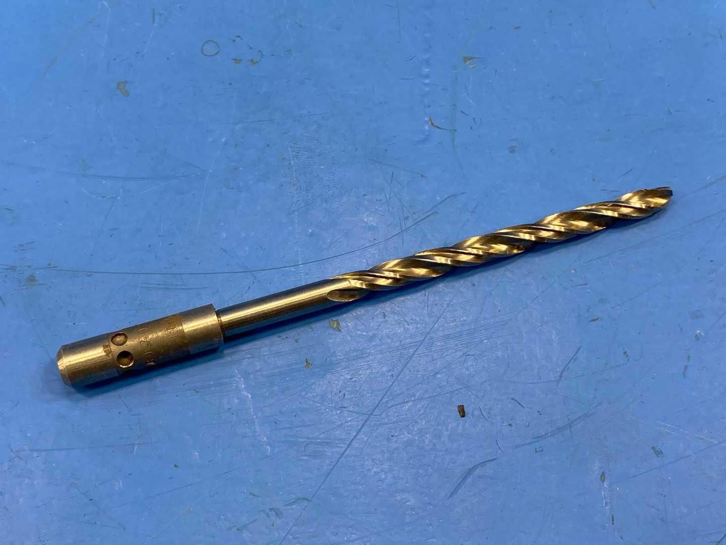 0 .1840" Parabolic Taper Length Cobalt Jobber Drill Bit 4-3/4" Long Reamer