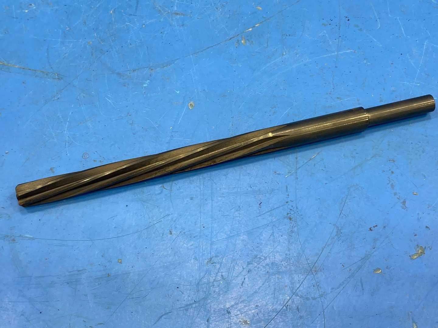 HSS Spiral Flute Chucking Reamer 23/64" .3594 Diameter x 5" Long, Machine Reamer