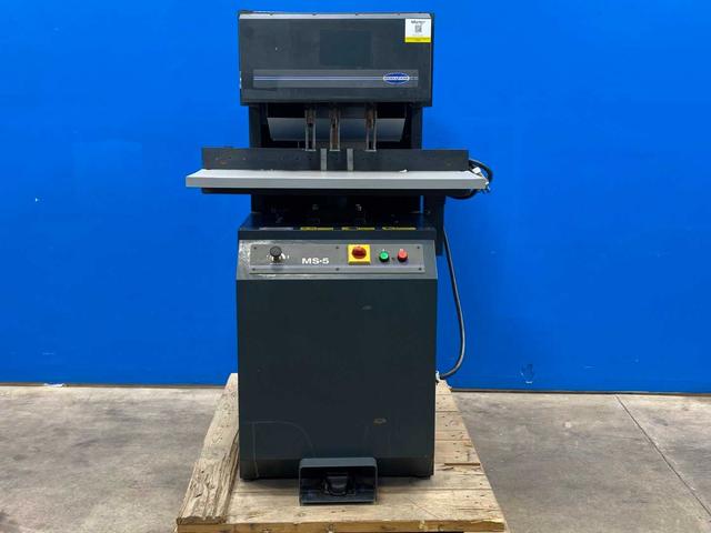 Challenge MS-5 Paper Drill - 3 Drill Heads - Model CMC-401CE - Industrial Print Shop Equipment