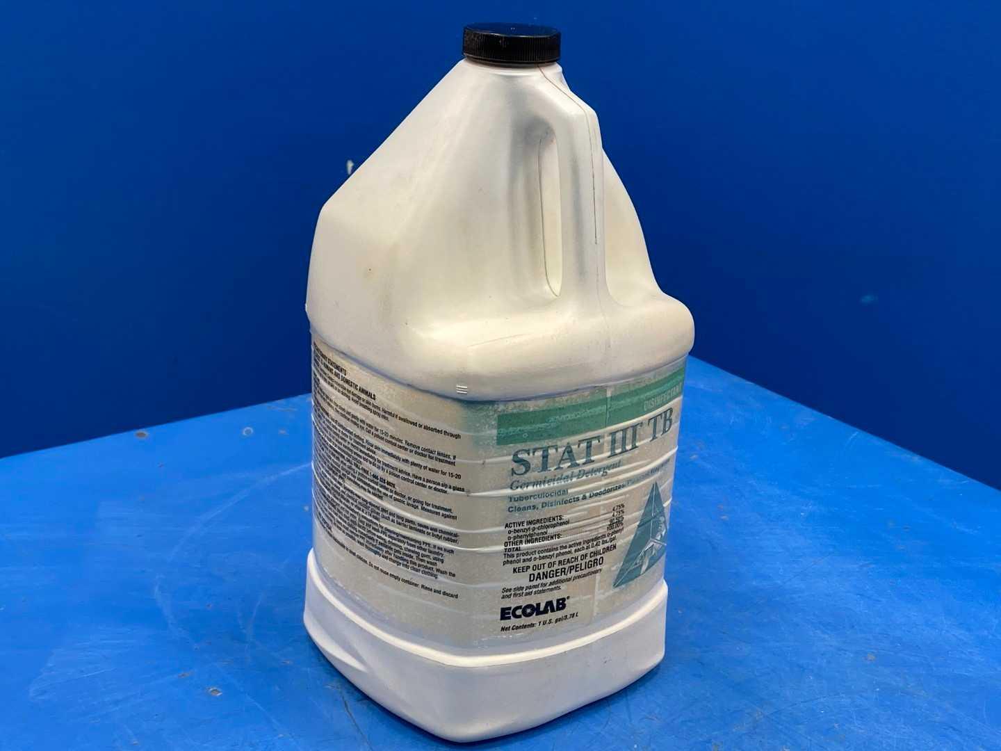 Ecolab STAT III TB Germiciadial Detergent 1GAL TB Germicidil
