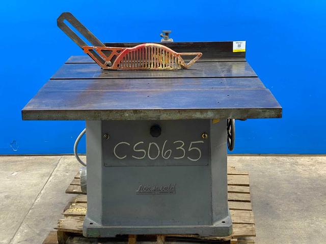 Northfield Model 4 Circular Saw - 5 HP, 3460 RPM, 3-Phase - Heavy-Duty Industrial Cutting Tool
