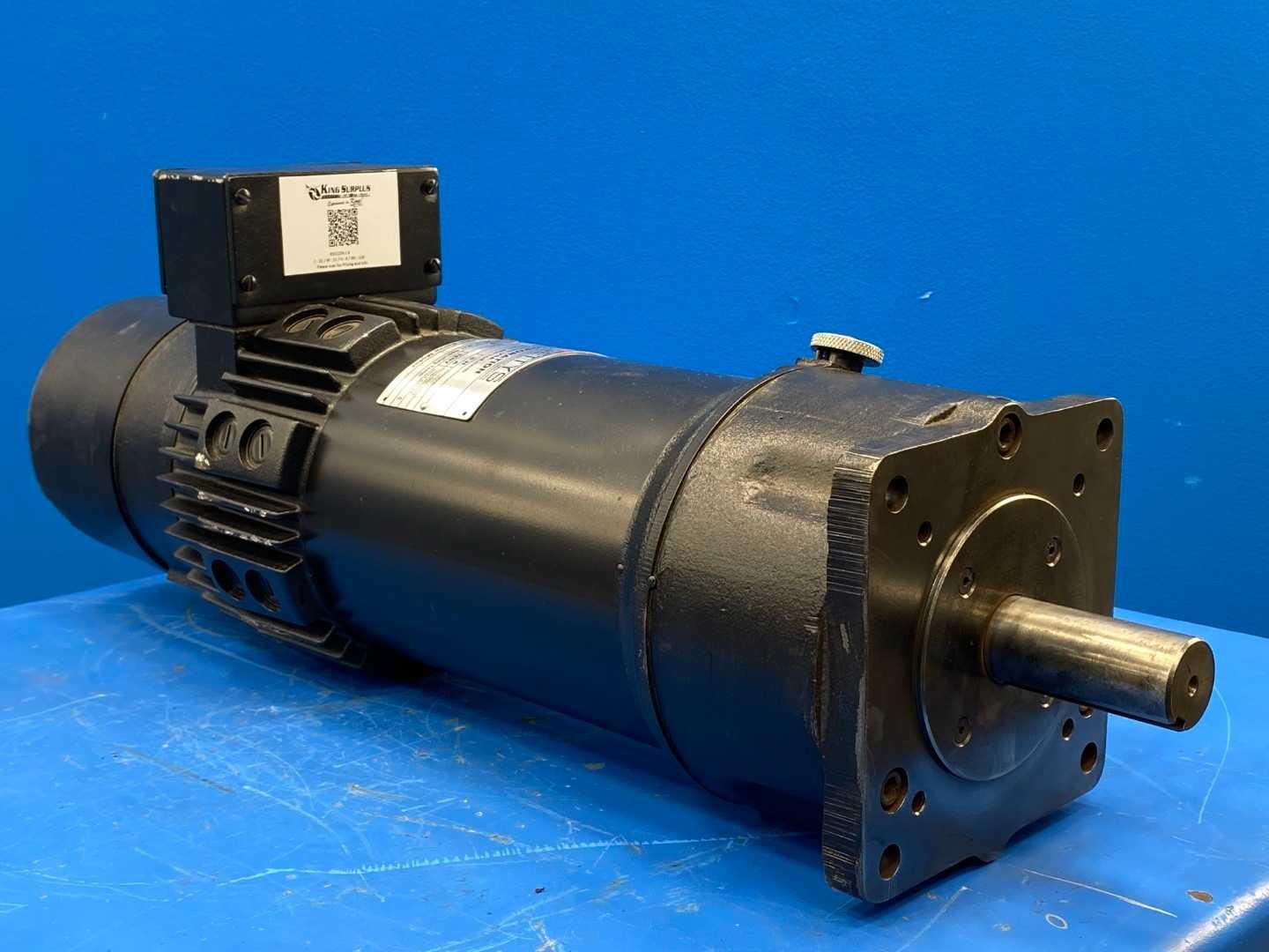 Elwood Gettys M-234-H6CA-90SV 180LB-IN 120VAC 50/60Hz Brake Stall 3000RPM 200 Stall TENV Permanent Magnet DC Servo Motor
