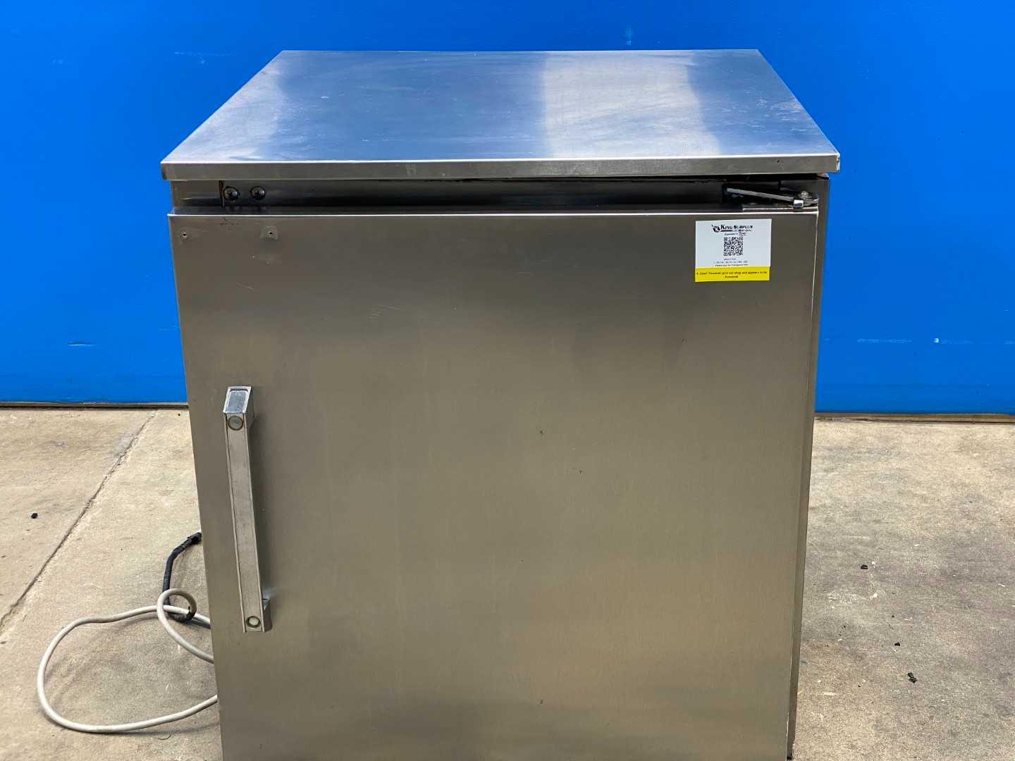 Star Metal Company R-6-E Stainless Steel Fridge R12 (Needs Freon)