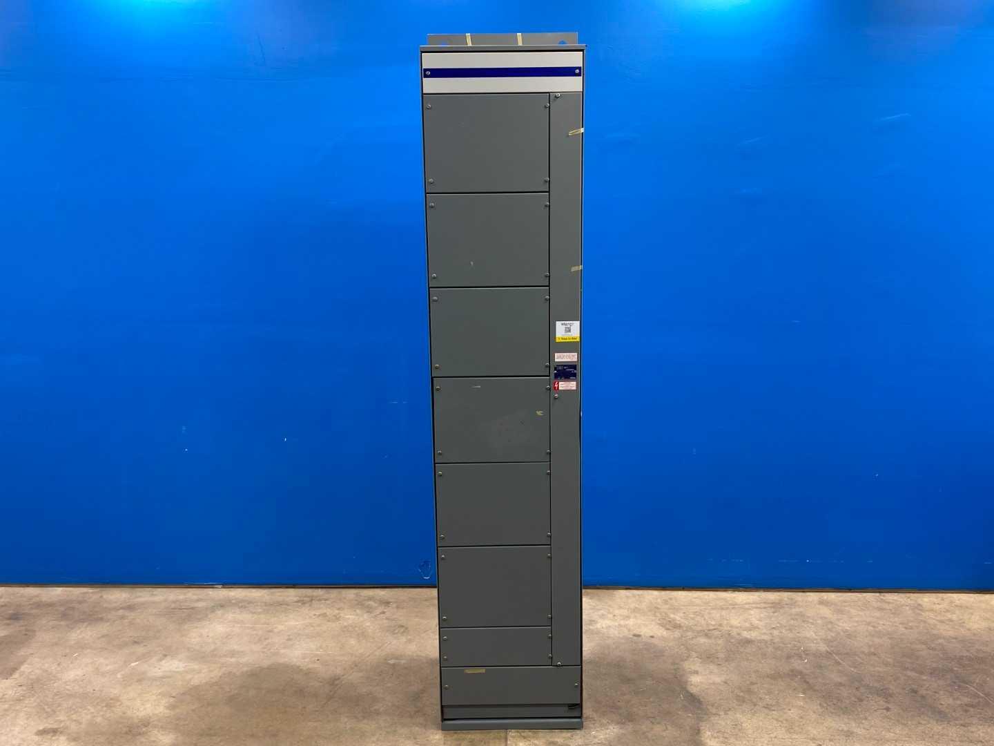 Square D Model 4 Control Center 600A Horizontal, 300A Vertical, 600 VAC, Serial #12-07891