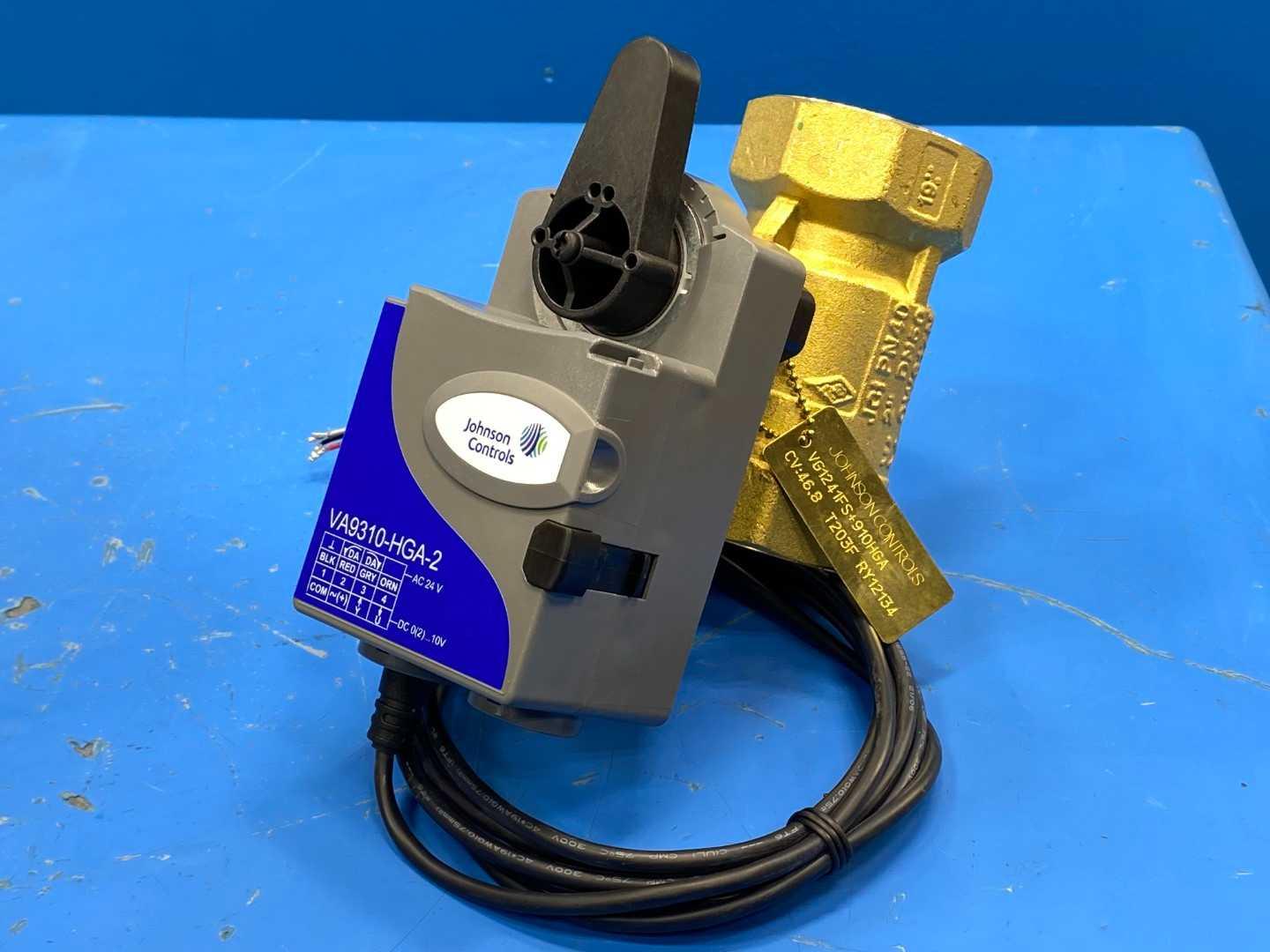 Johnson Controls VG1241FS+910HGA 2-Way 2" Non Spring Return Actuator